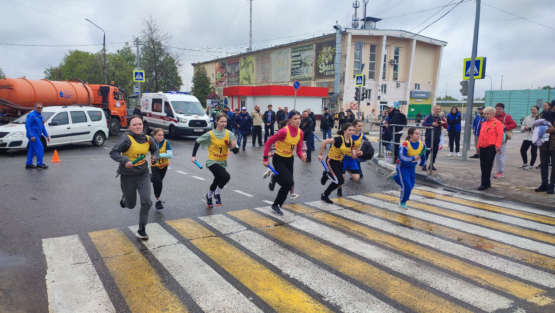 Кашира, спорт, эстафета, 9 мая