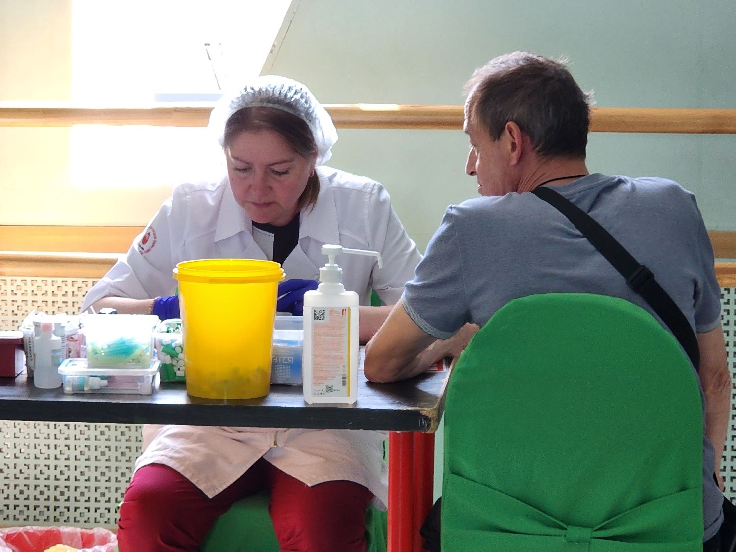 сергиево-посадский городской округ, хотьково, донорская акция, доноры подмосковья, московский областной центр крови, кц елизавета мамонтова,