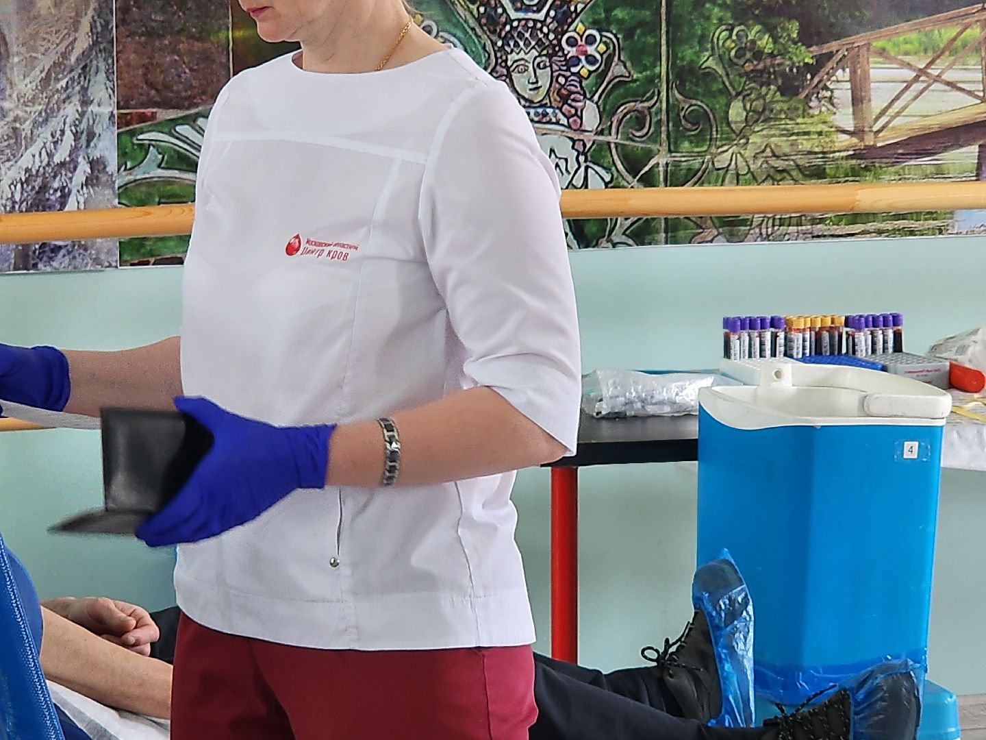 сергиево-посадский городской округ, хотьково, донорская акция, доноры подмосковья, московский областной центр крови, кц елизавета мамонтова,