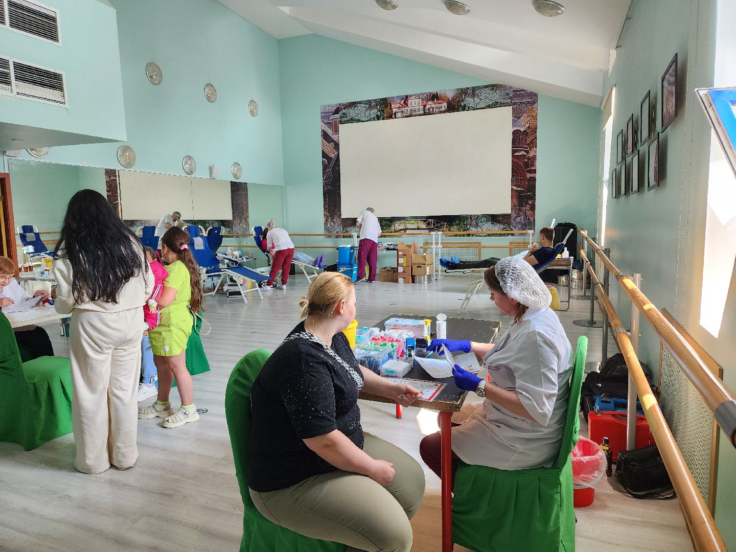сергиево-посадский городской округ, хотьково, донорская акция, доноры подмосковья, московский областной центр крови, кц елизавета мамонтова,