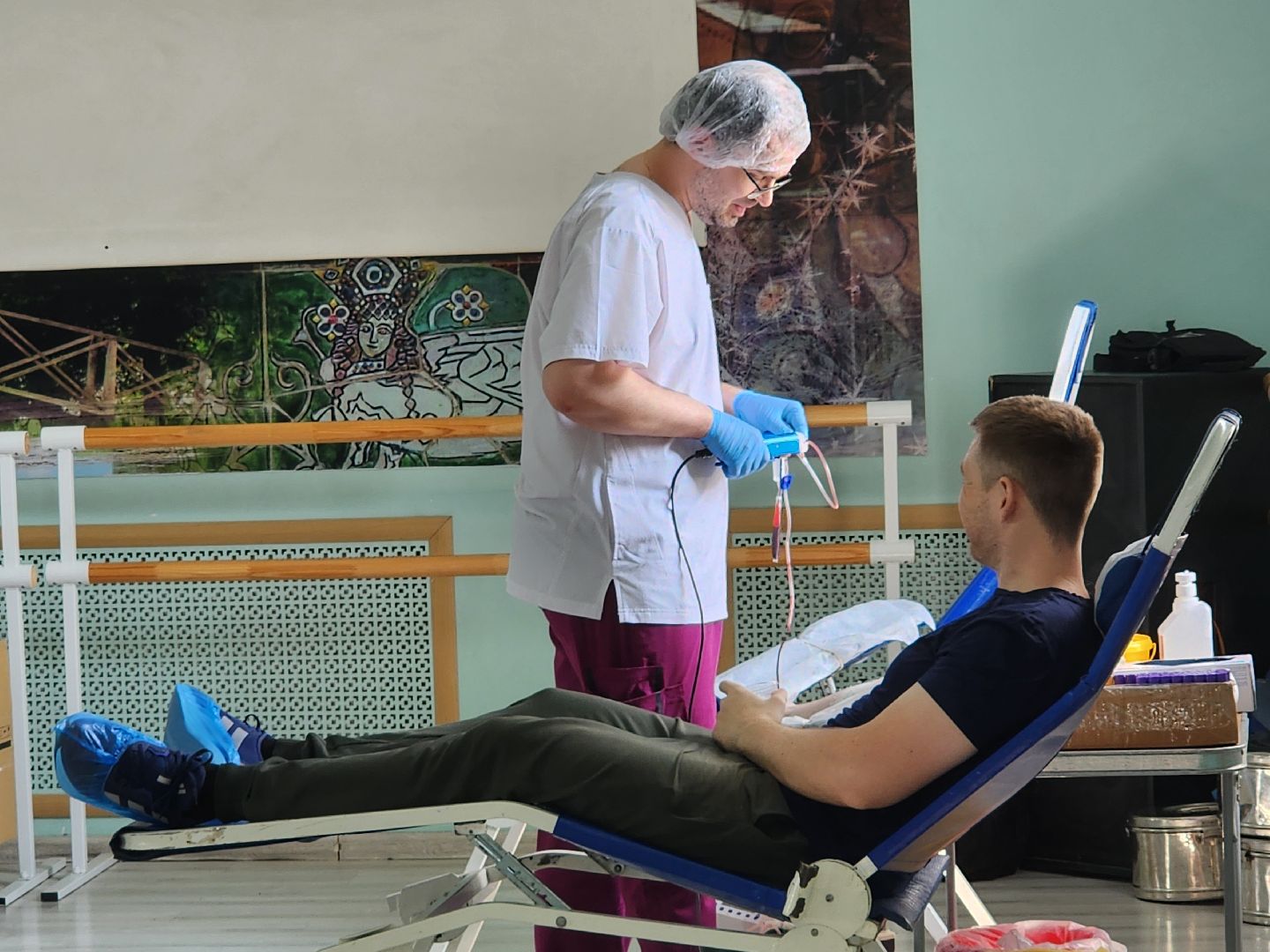 сергиево-посадский городской округ, хотьково, донорская акция, доноры подмосковья, московский областной центр крови, кц елизавета мамонтова,