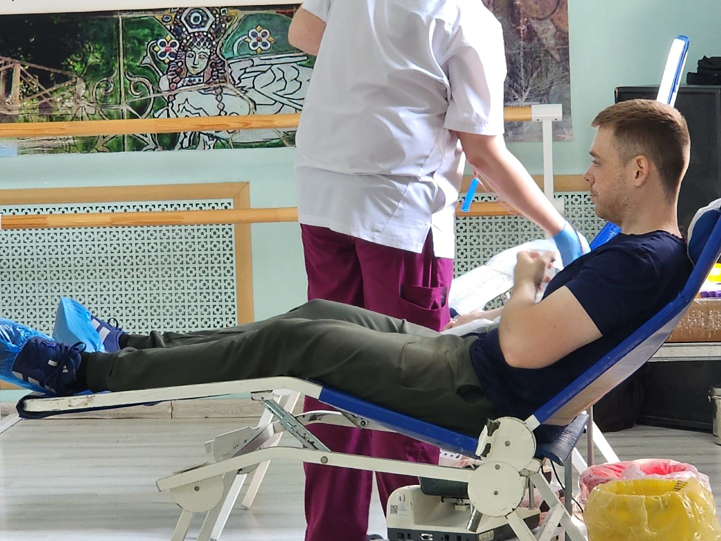 сергиево-посадский городской округ, хотьково, донорская акция, доноры подмосковья, московский областной центр крови, кц елизавета мамонтова,