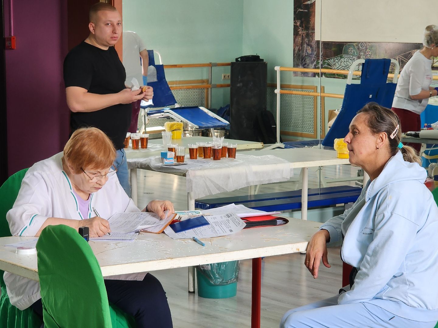 сергиево-посадский городской округ, хотьково, донорская акция, доноры подмосковья, московский областной центр крови, кц елизавета мамонтова,