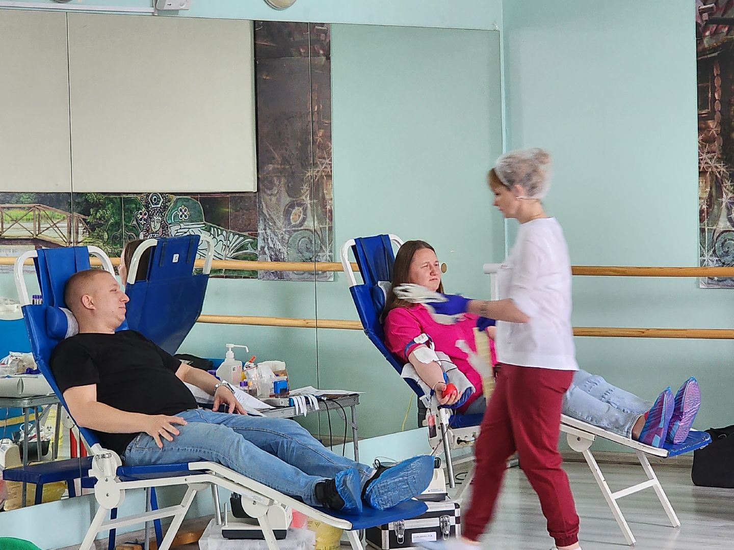 сергиево-посадский городской округ, хотьково, донорская акция, доноры подмосковья, московский областной центр крови, кц елизавета мамонтова,