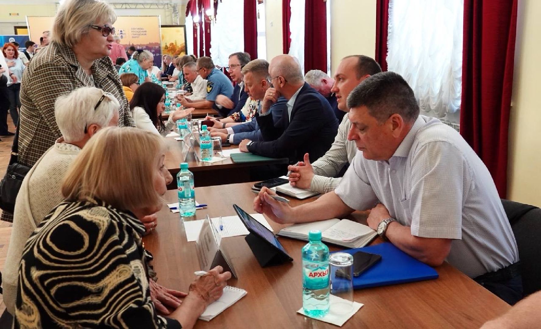 власть, сергиев посад, сергиево-посадский городской округ, кустовая выездная администрация ,диалог с жителями ,