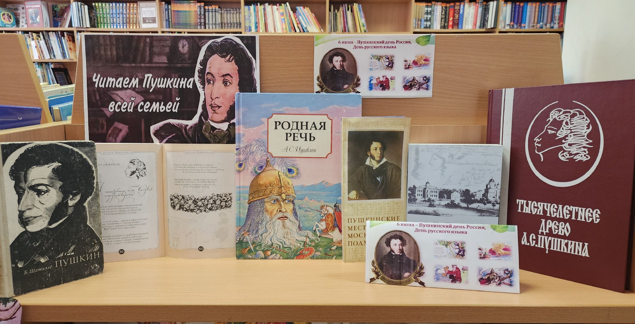 Культура, День русского языка, день рождения пушкина, Библиотеки Звенигорода ,