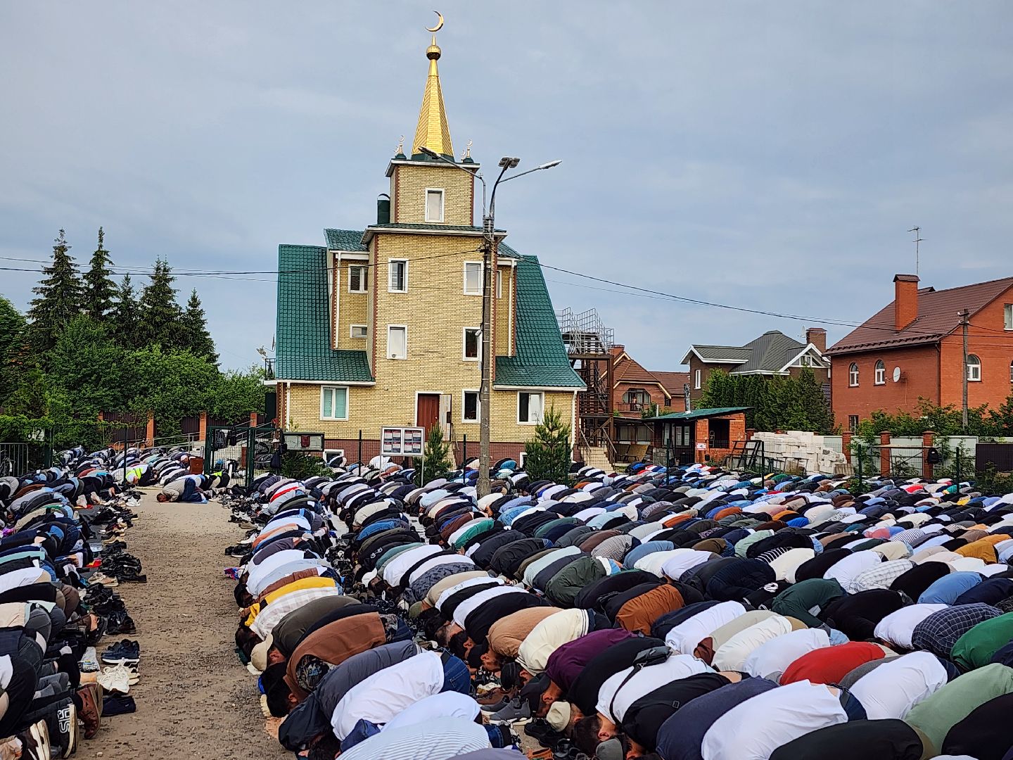 курбан-байрам, мусульманская община, мечеть, старая купавна, богородский городской округ,