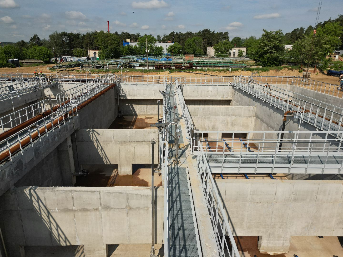 видео с коптера, экология подмосковья, очистные в лыткарине,