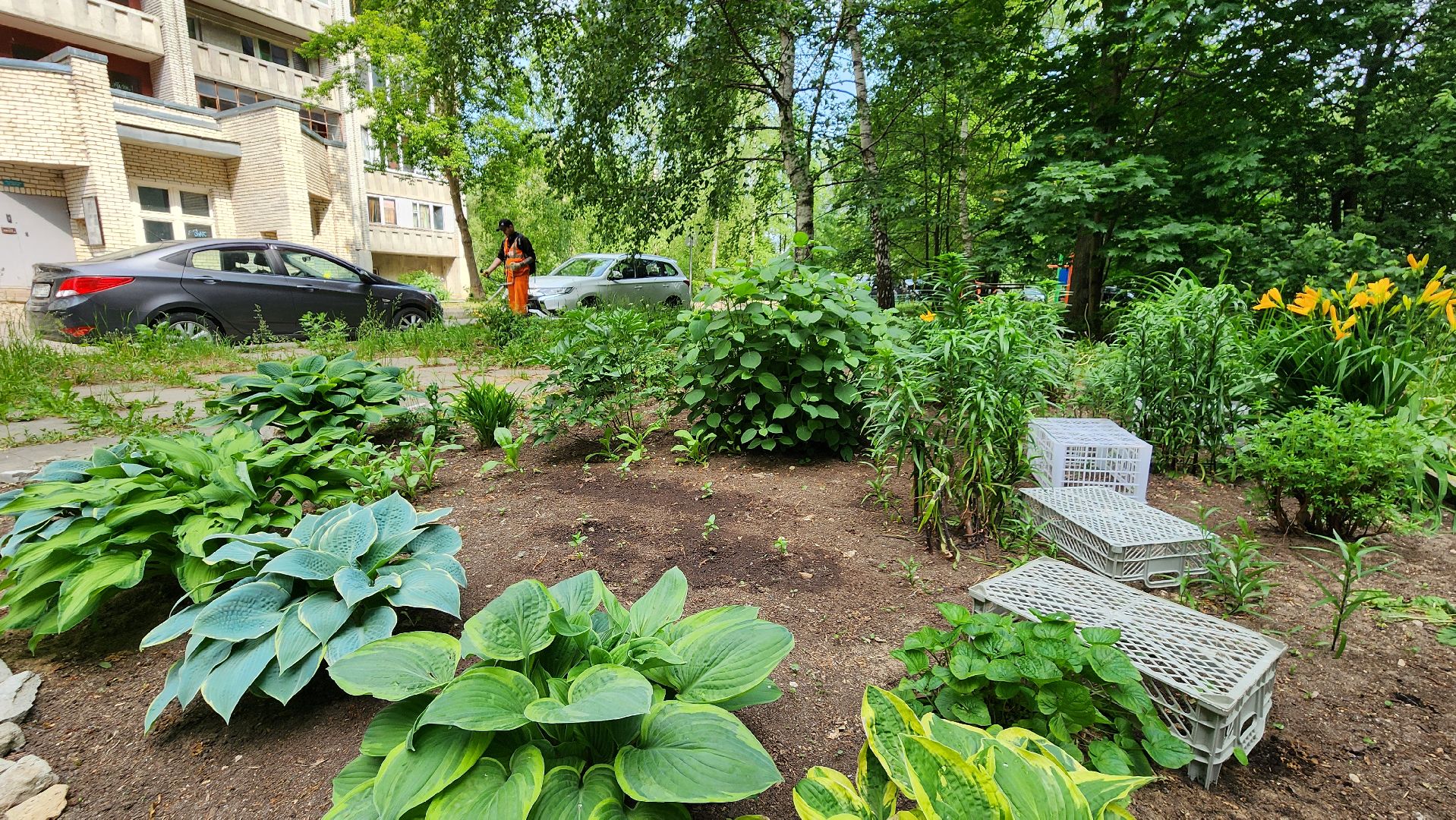 благоустройство, покос травы, протвино,