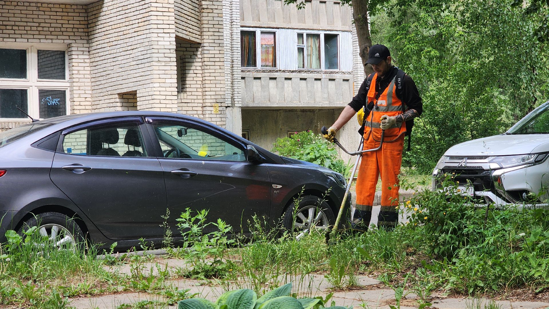 благоустройство, покос травы, протвино,