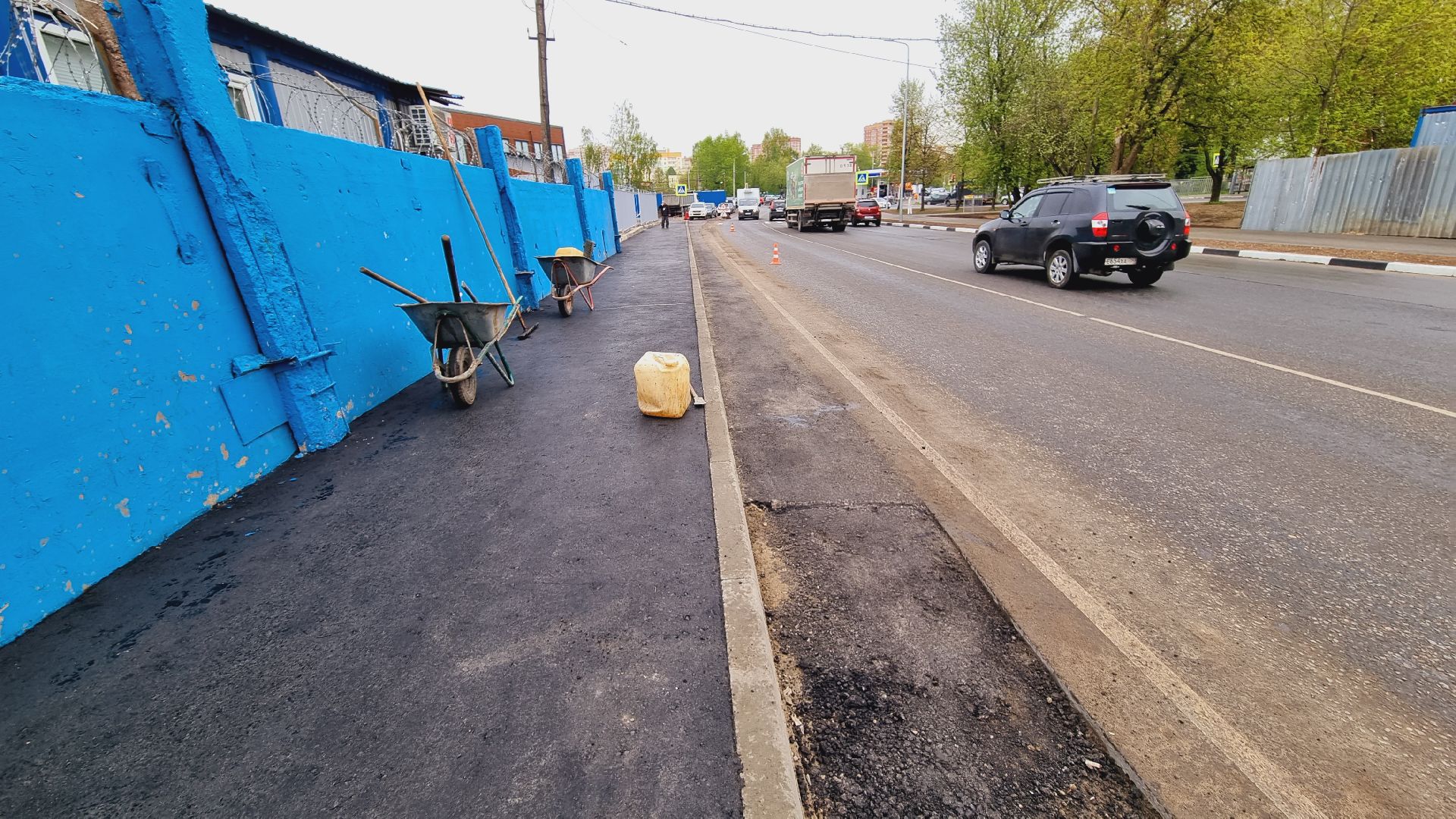 Подмосковье, Ивантеевка, благоустройство