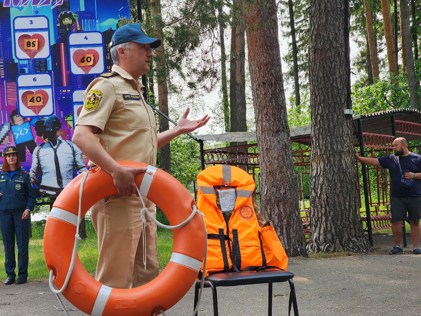 ногинск, дети, безопастность, правила поведения у воды, лагерь, мчс,