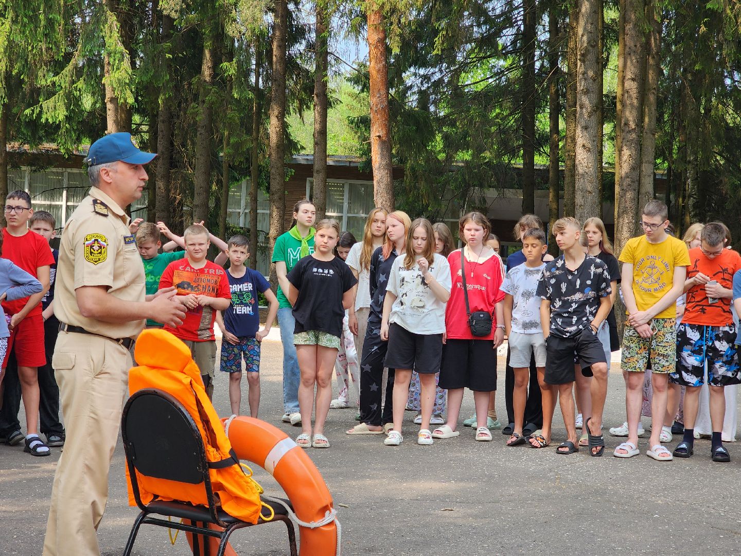 ногинск, дети, безопастность, правила поведения у воды, лагерь, мчс,