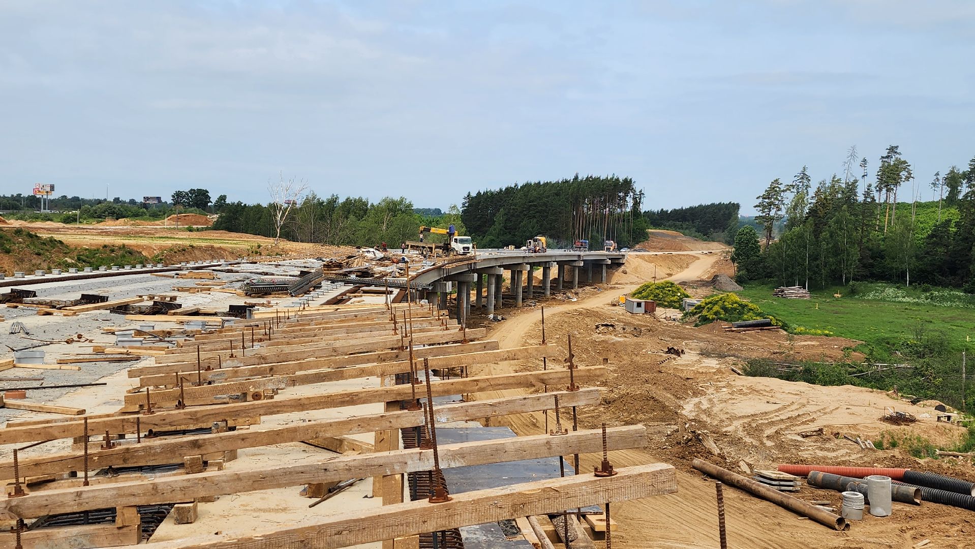 истра, дороги, строительство моста,