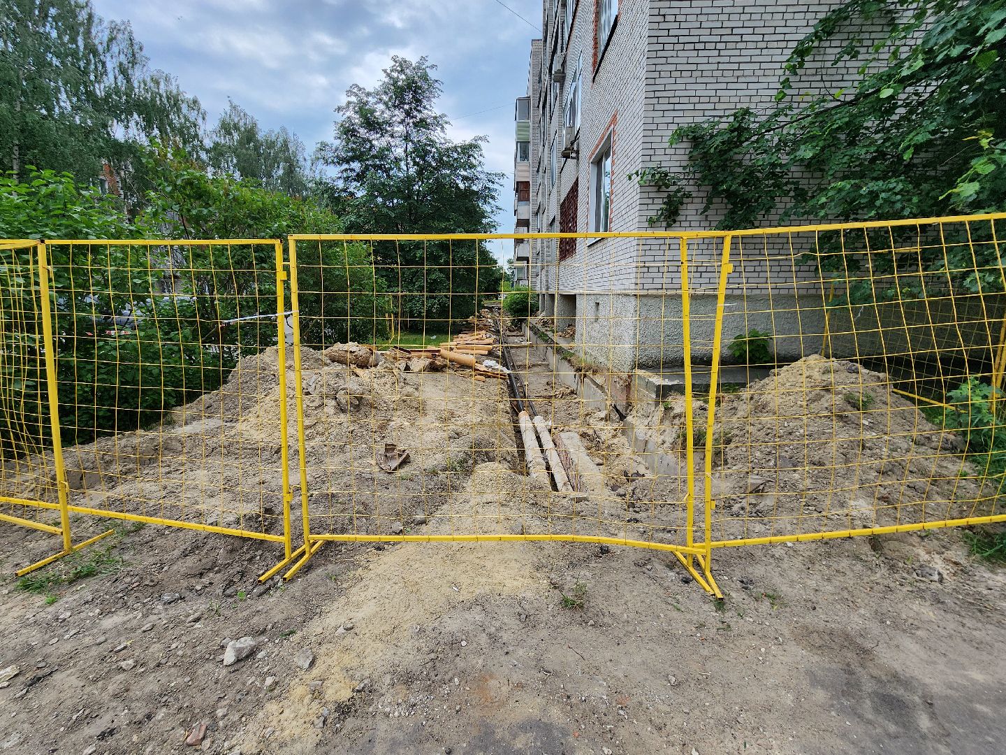 шатурская грэс, ремонт труб отопления, шатура,горячее водоснабжение,