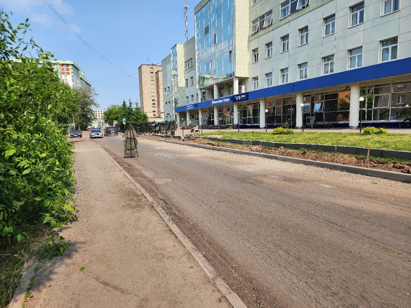 сергиев посад, дороги, инженерная, новый асфальт,