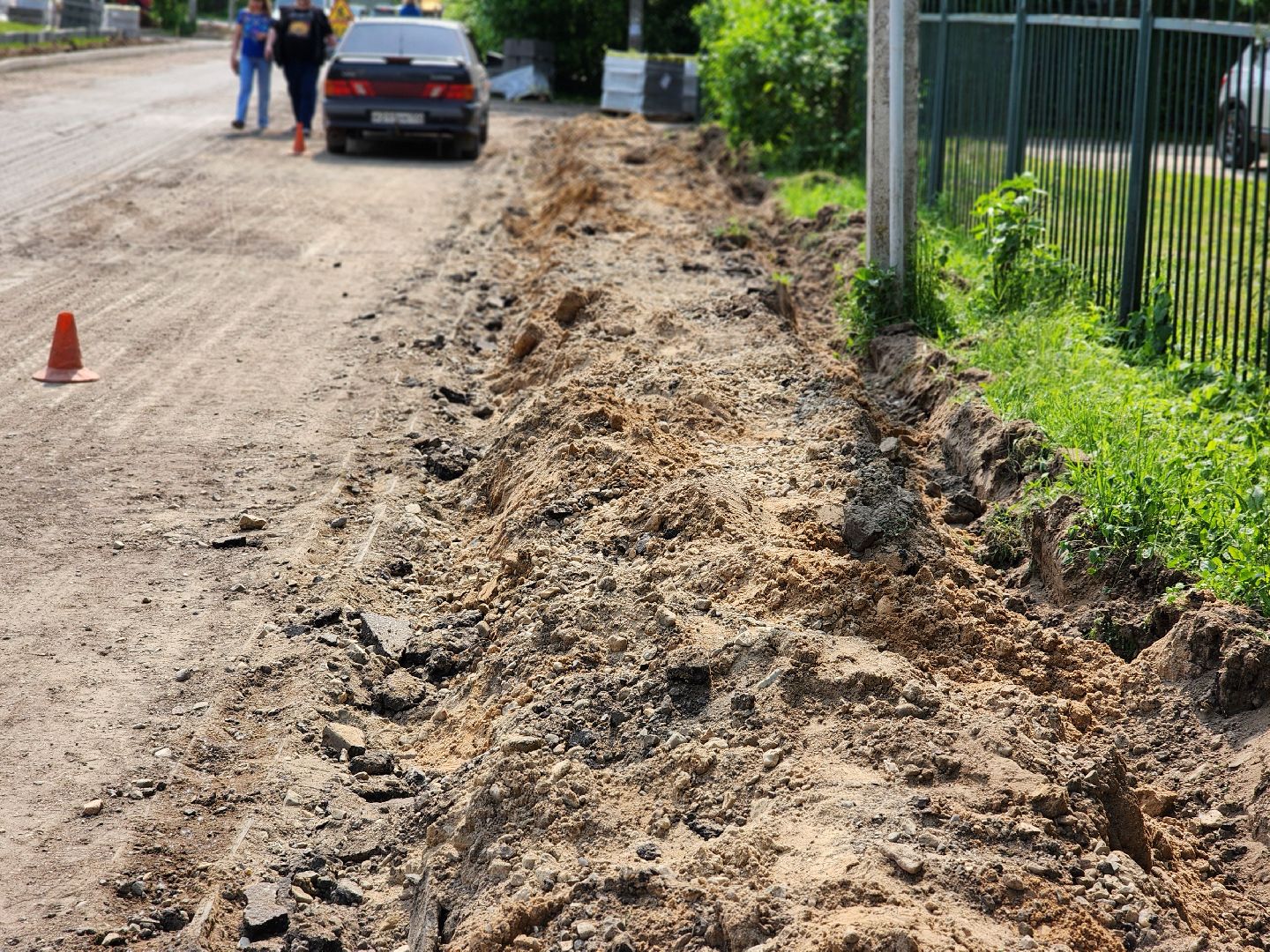 сергиев посад, дороги, инженерная, новый асфальт,