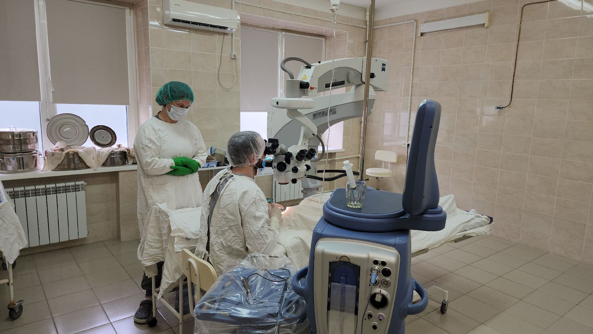 кашира, больница, офтальмология, новое оборудование, хирургия , катаракта,