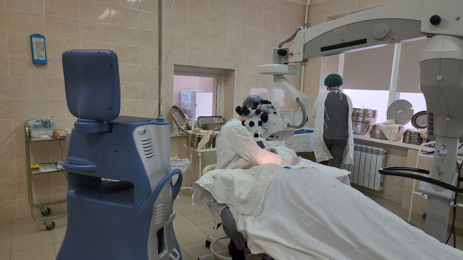 кашира, больница, офтальмология, новое оборудование, хирургия , катаракта,