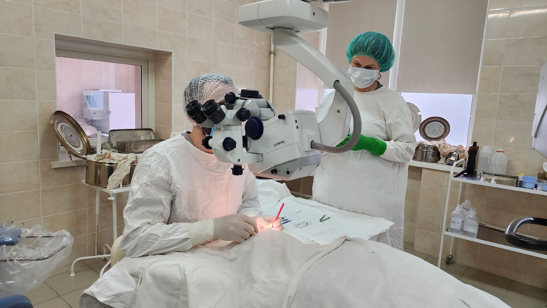 кашира, больница, офтальмология, новое оборудование, хирургия , катаракта,