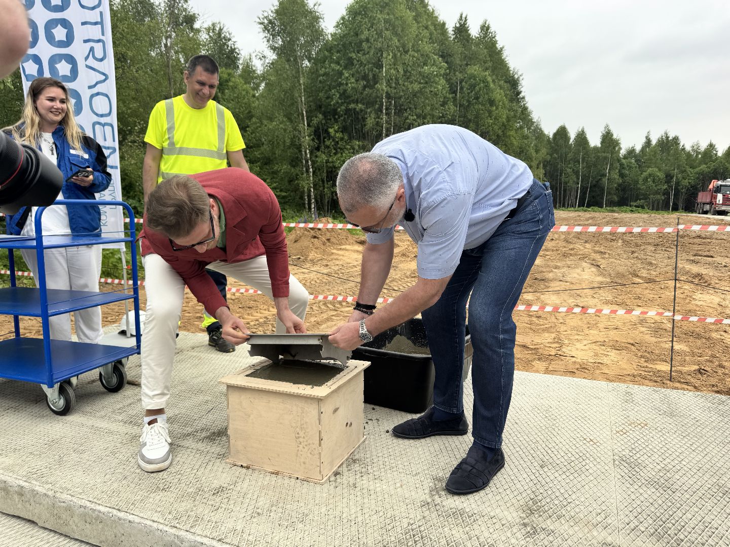 шаховская, новый завод, строительство, строительство завода,