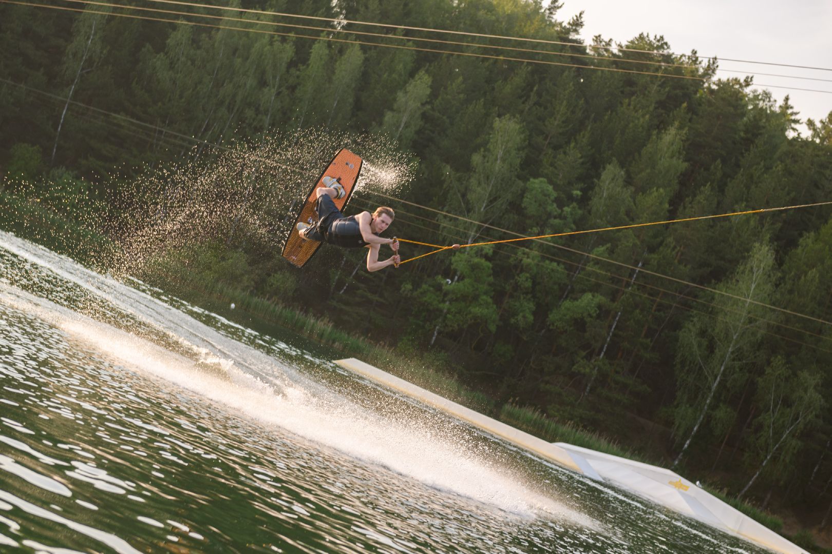 лыткарино, туризм, карьер волкуша, вейксерф, спорт, летний отдых,