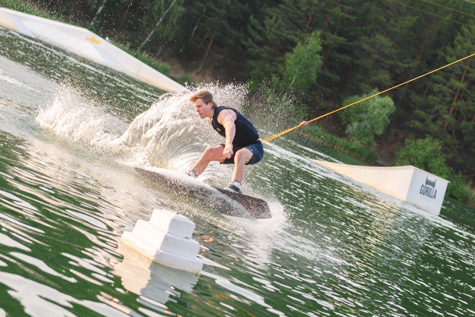 лыткарино, туризм, карьер волкуша, вейксерф, спорт, летний отдых,