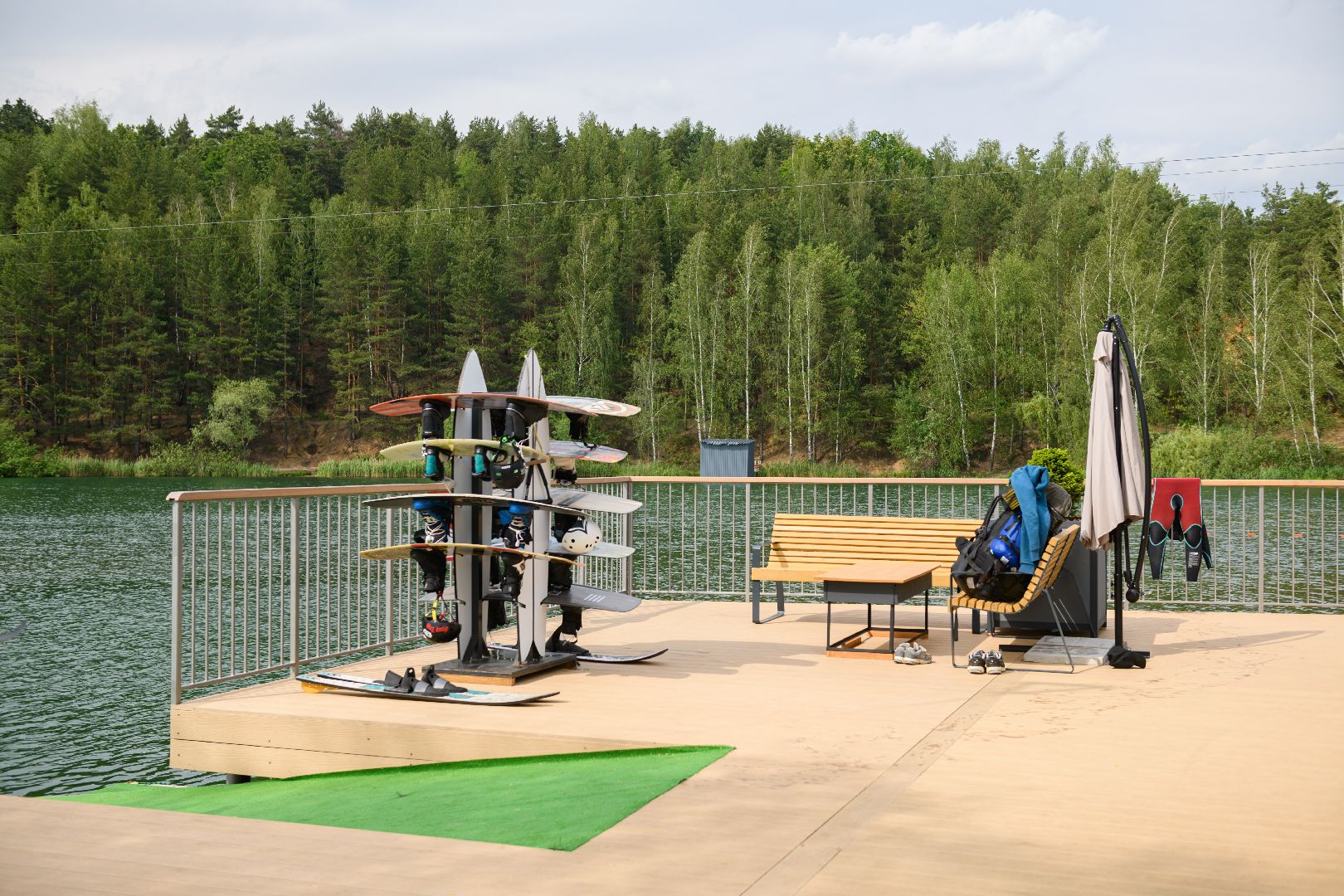 лыткарино, туризм, карьер волкуша, вейксерф, спорт, летний отдых,