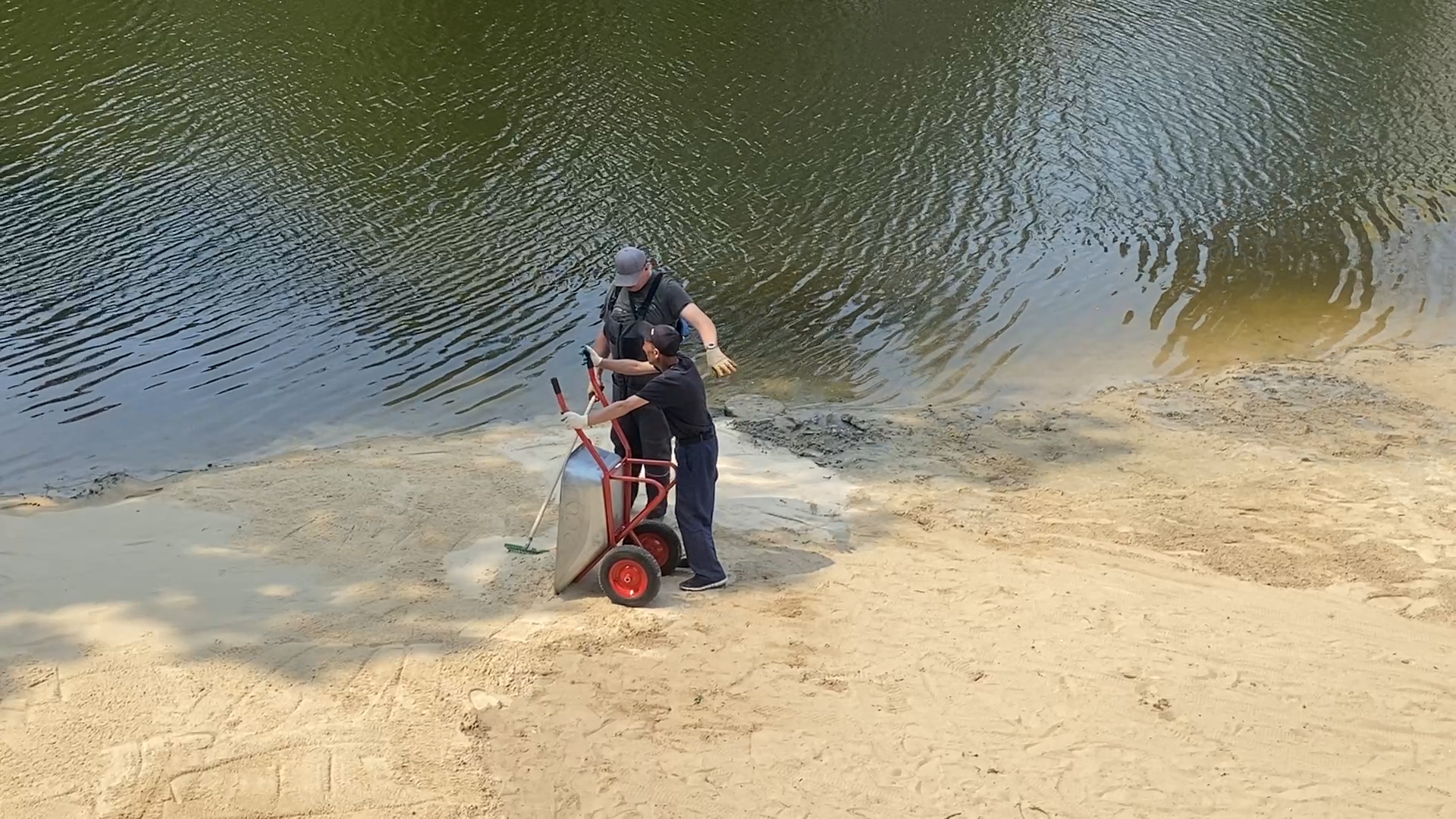 благоустройство территории, набережная озера, власиха озеро, верхнее озеро власиха, песок емеля,кварцевый песок,