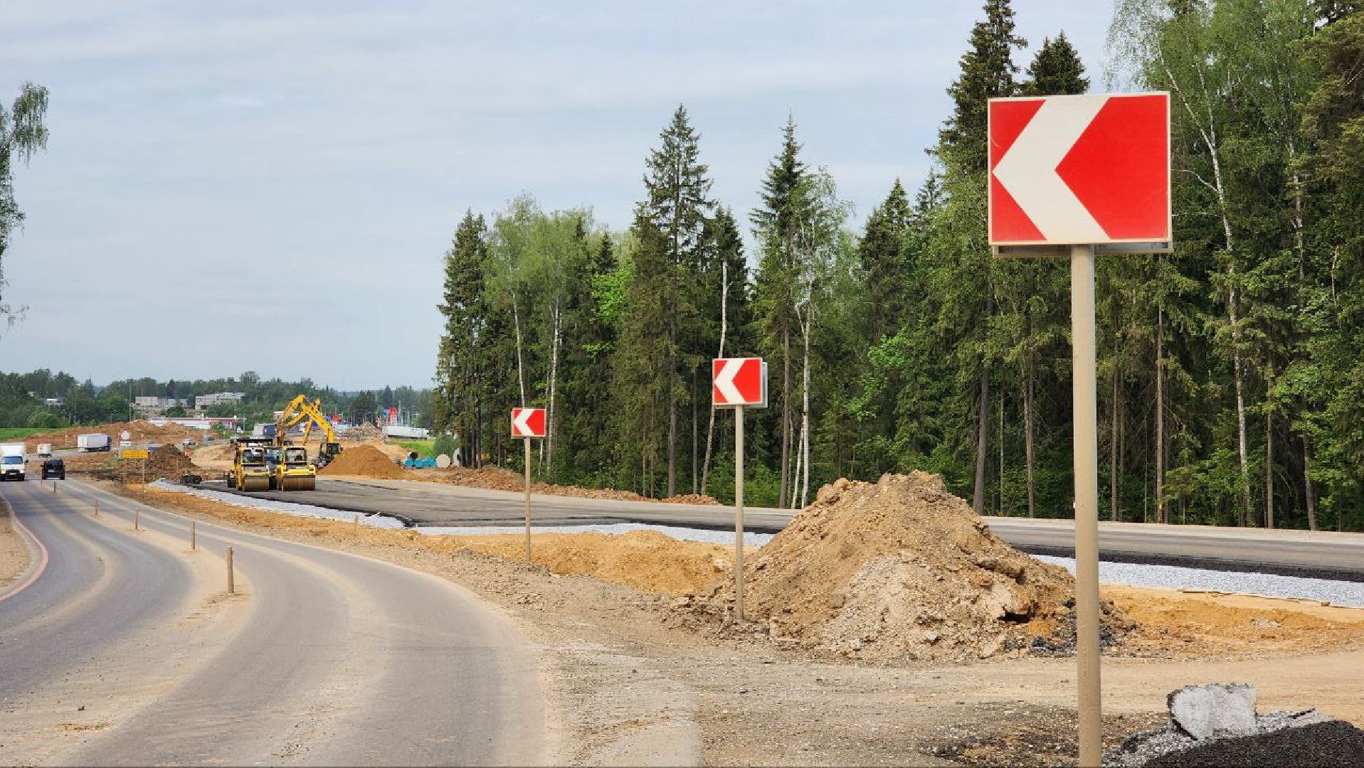 Дмитров, Развязка на ЦКАД, Автобан, Минтранс,