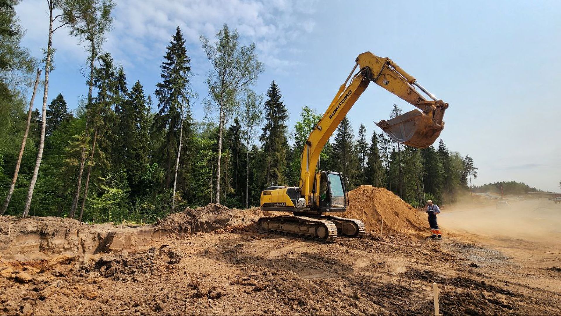 Дмитров, Развязка на ЦКАД, Автобан, Минтранс,