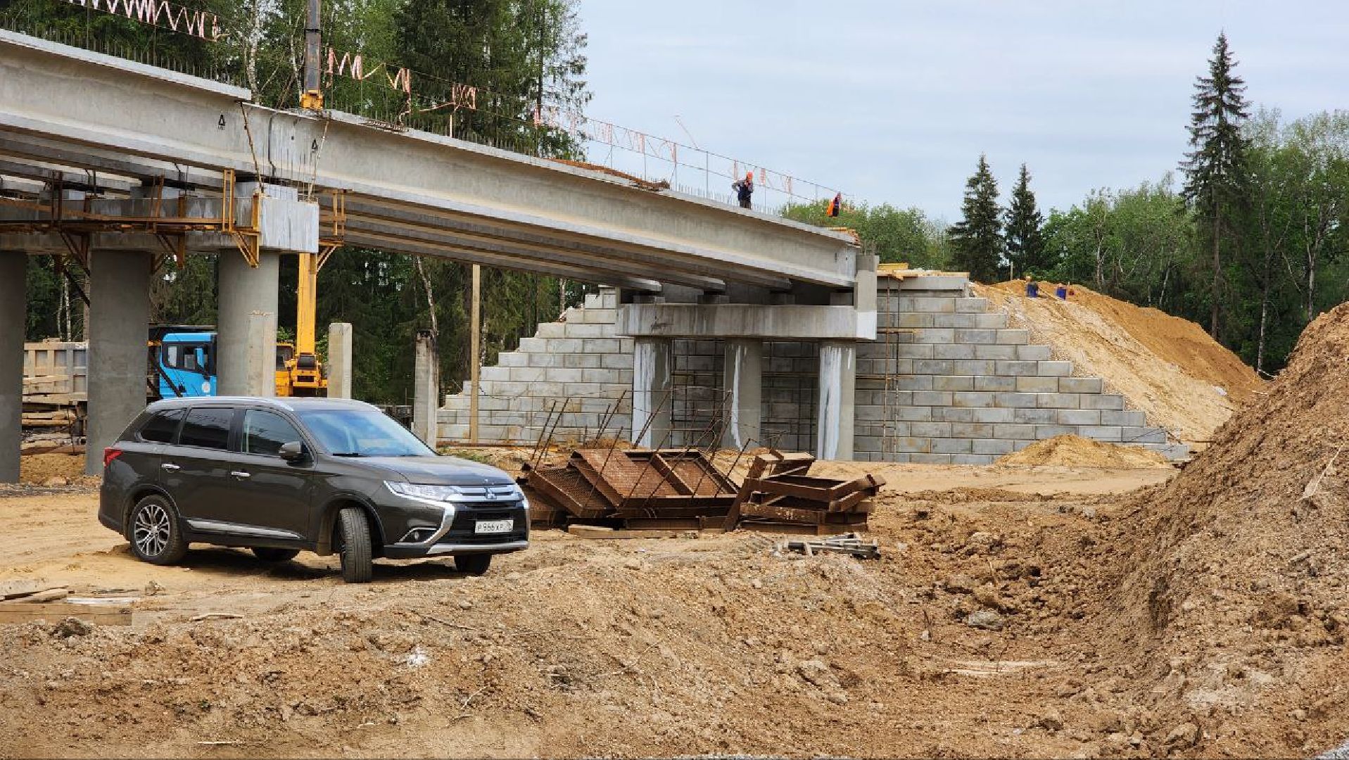 Дмитров, Развязка на ЦКАД, Автобан, Минтранс,