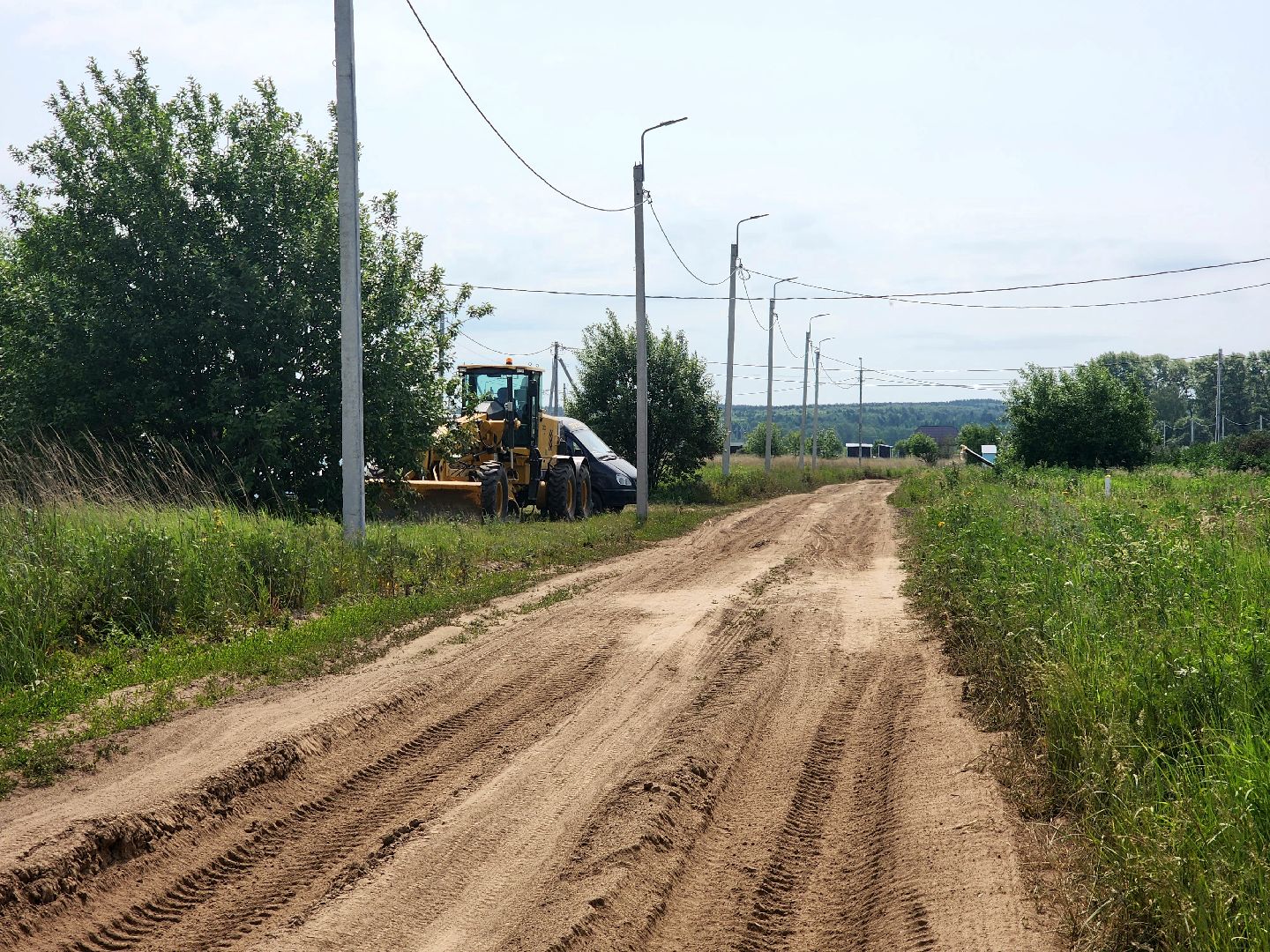 пущино, серпухов, липицы, участки для многодетных, строительство дорог, дороги,