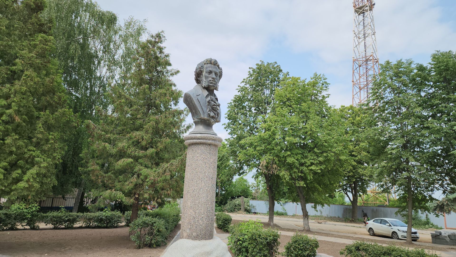 кашира, благоустройство, сквер пушкина, фонтан, комфортная городская среда, историческая часть города,