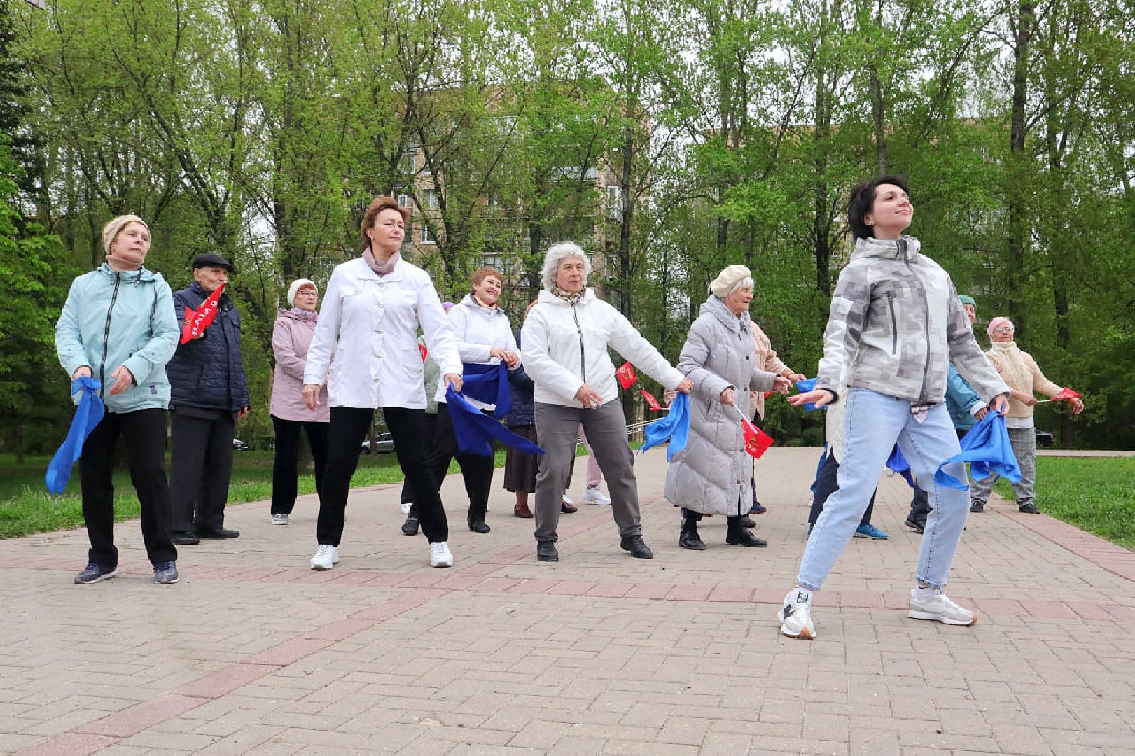 Пущино, активное долголетие, День Победы
