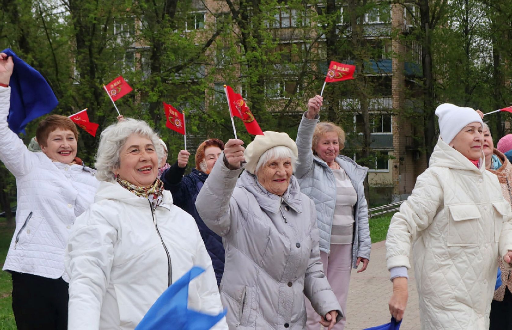 Пущино, активное долголетие, День Победы