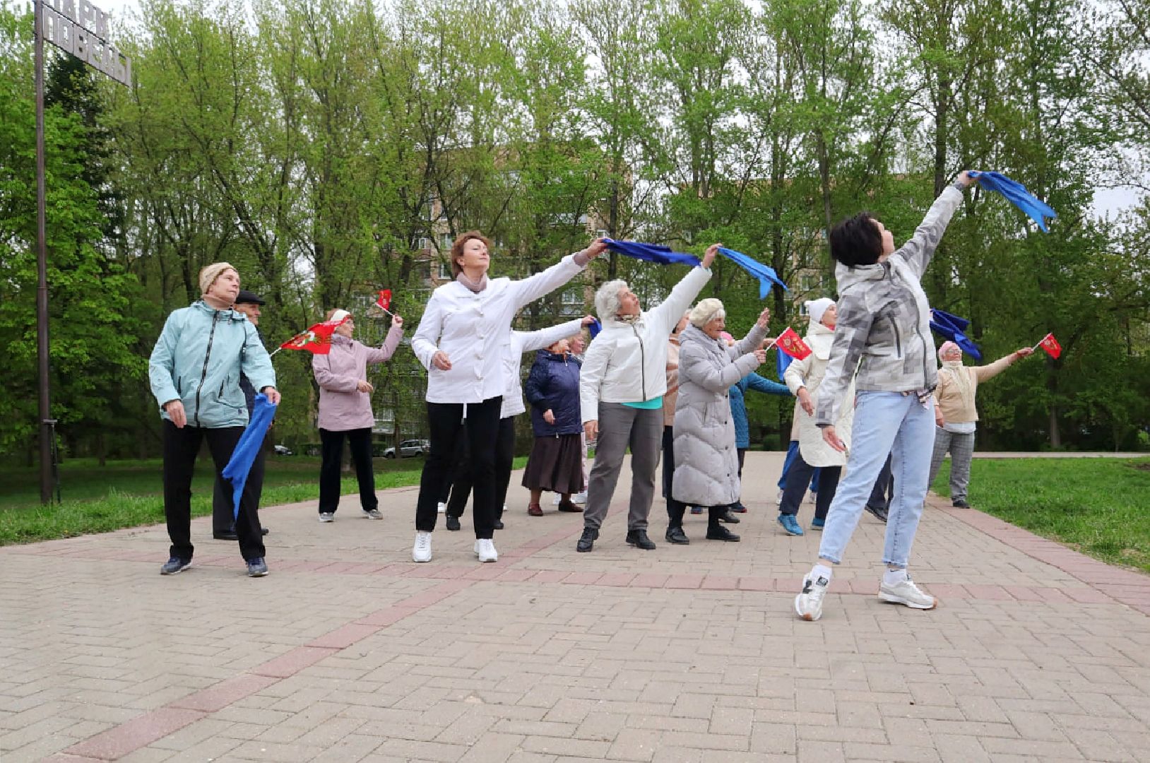 Пущино, активное долголетие, День Победы