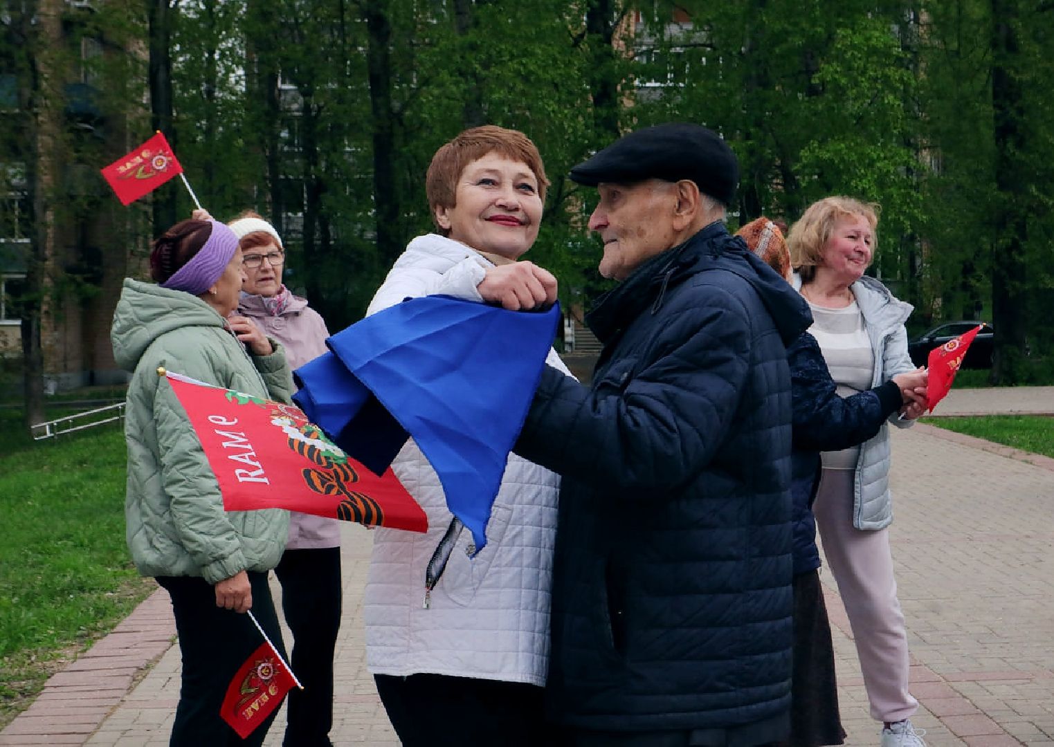 Пущино, активное долголетие, День Победы