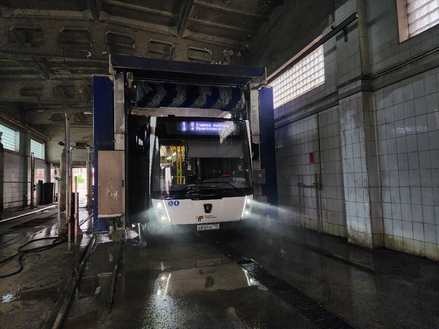 мострансавто, пушкинский городской округ, Уборка автобусов, Чистый автобус,