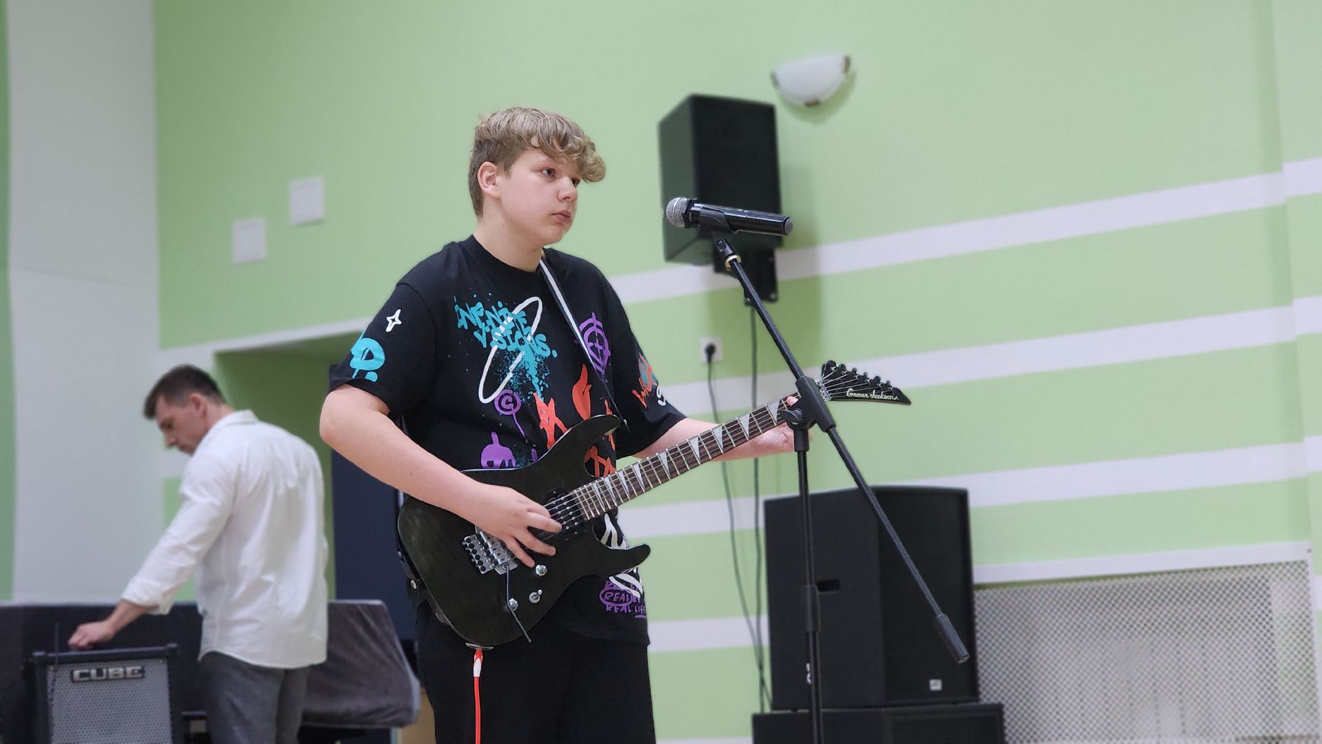 волоколамск, рок-концерт, детская школа искусств,