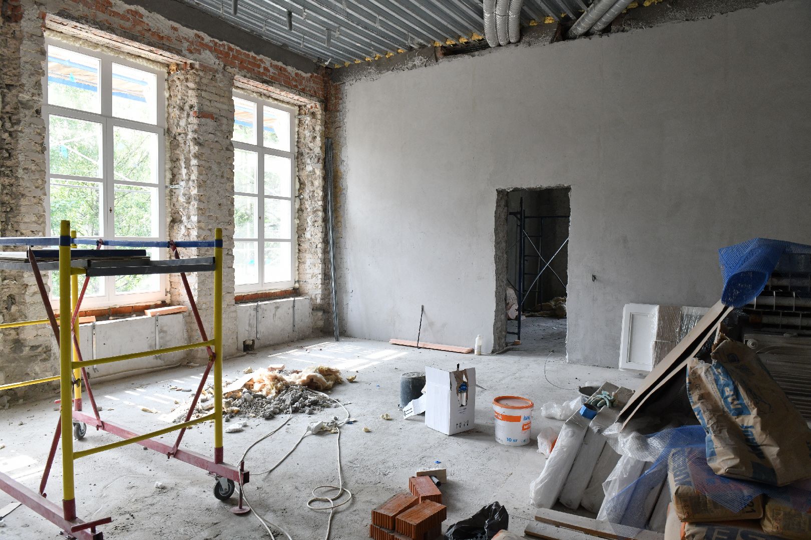 строительство, лыткарино, реконструкция , петровская усадьба,