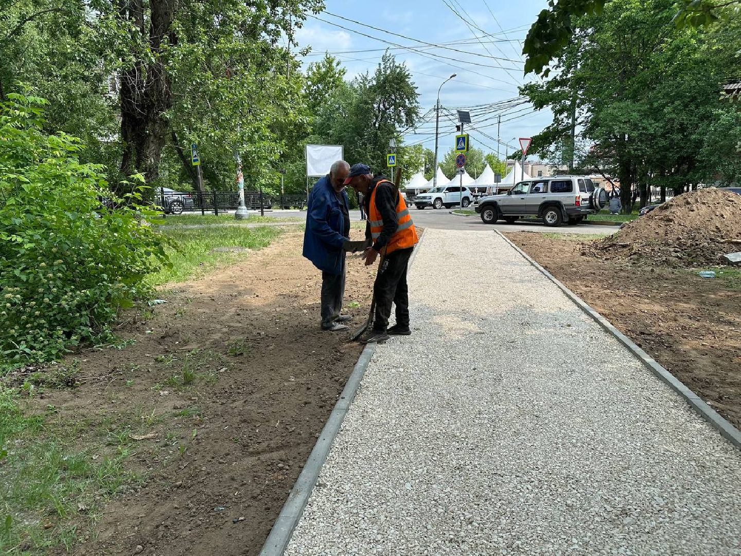 благоустройство, домодедово,