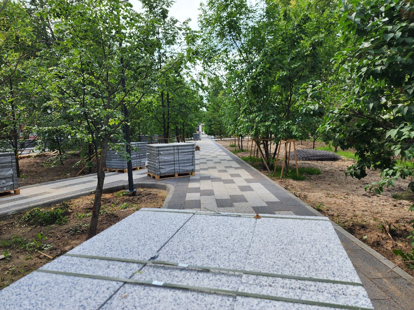 королёв, сквер у ркк энергия, благоустройство ,