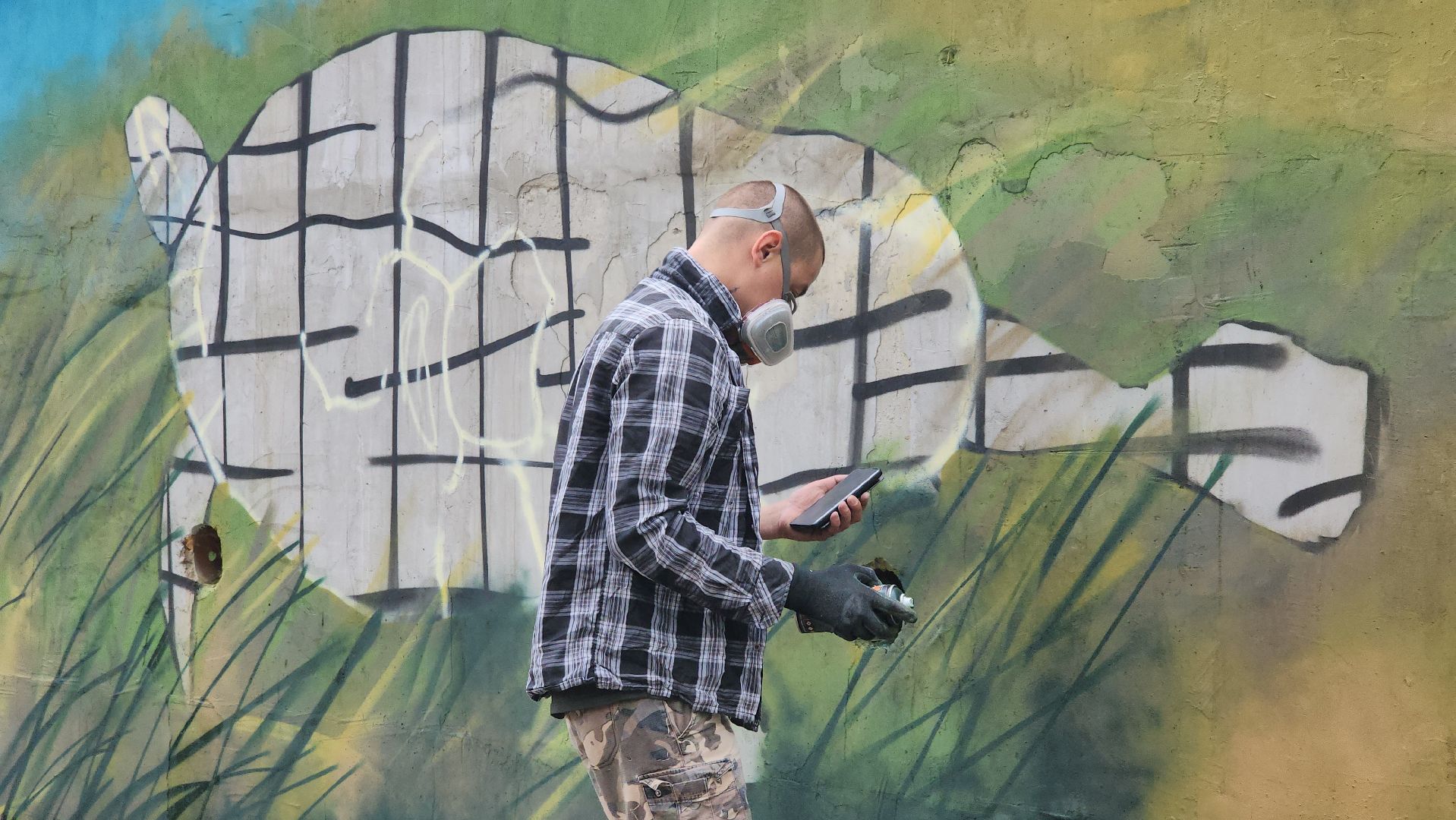 благоустройство, набережная, граффити, лосино-петровский,