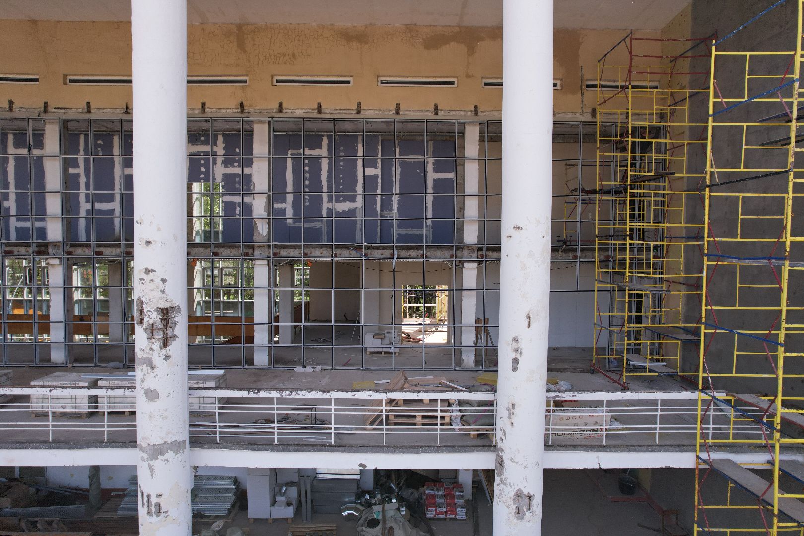 видео с коптера, детская школа искусств в Королеве ,