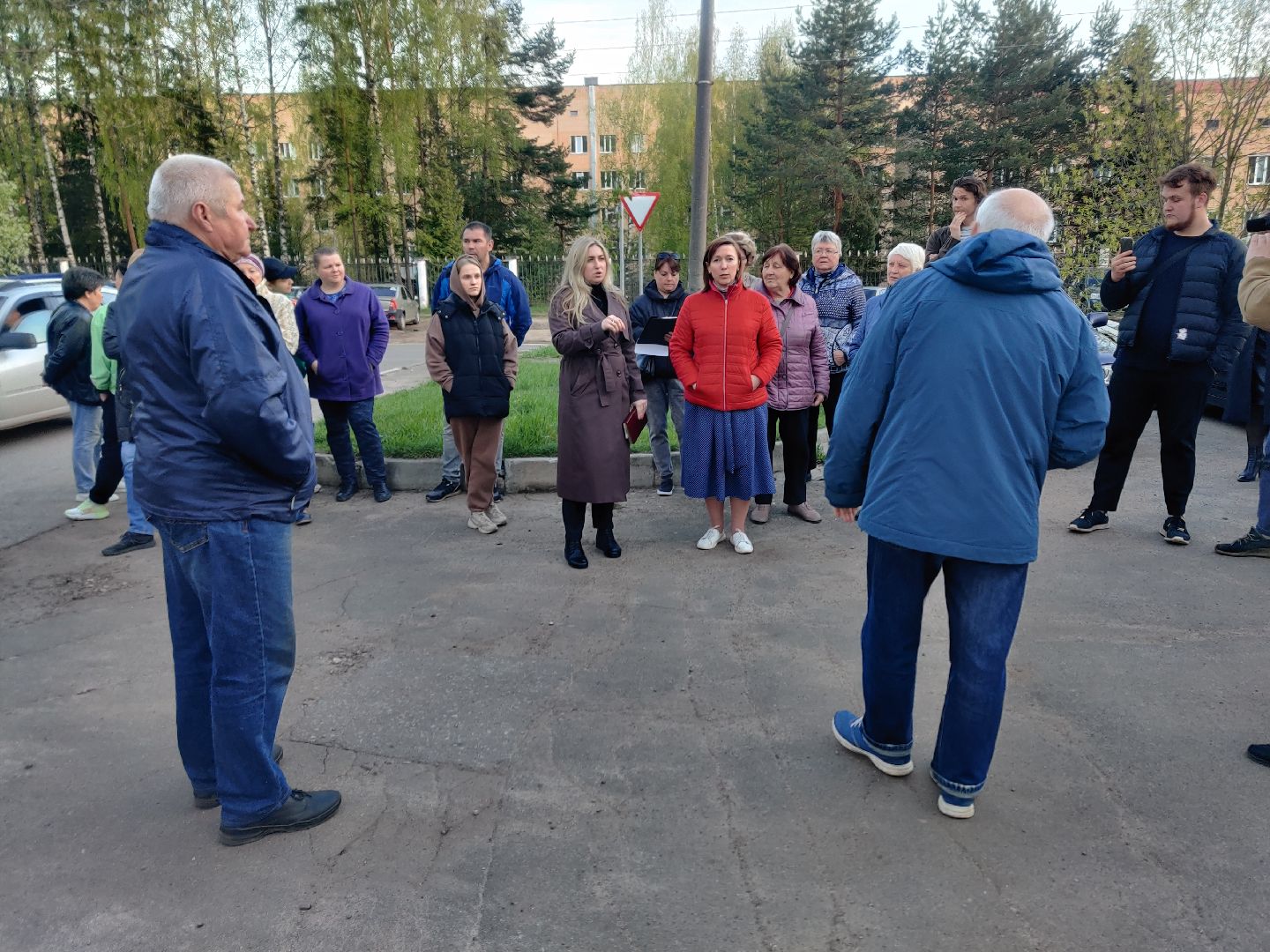 Красноармейск, Пушкинский, встречи с жителями, диалог с властью, выездная администрация
