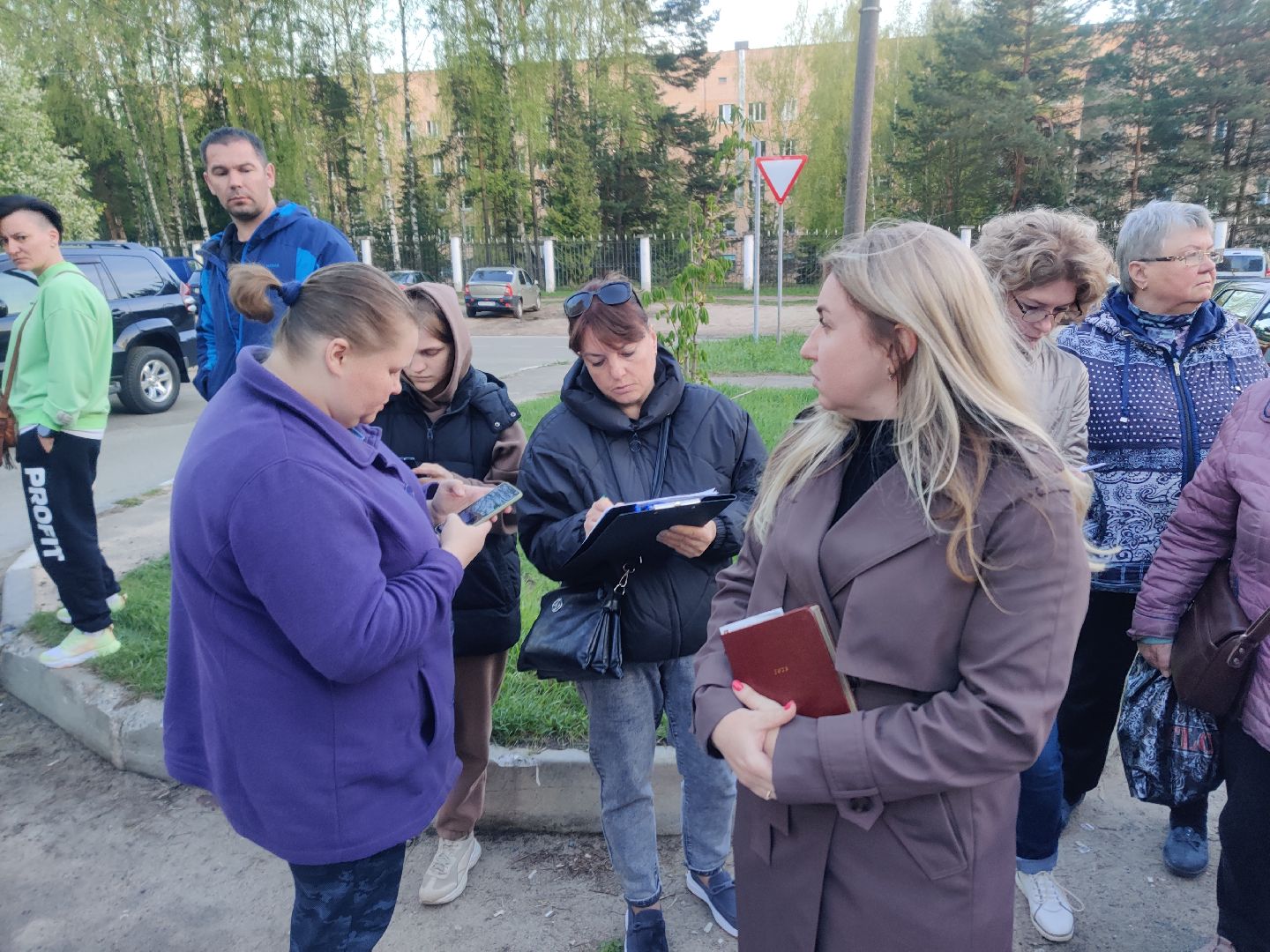 Красноармейск, Пушкинский, встречи с жителями, диалог с властью, выездная администрация