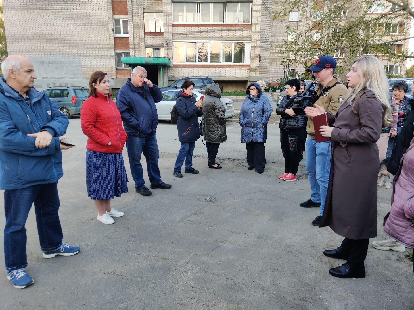 Красноармейск, Пушкинский, встречи с жителями, диалог с властью, выездная администрация