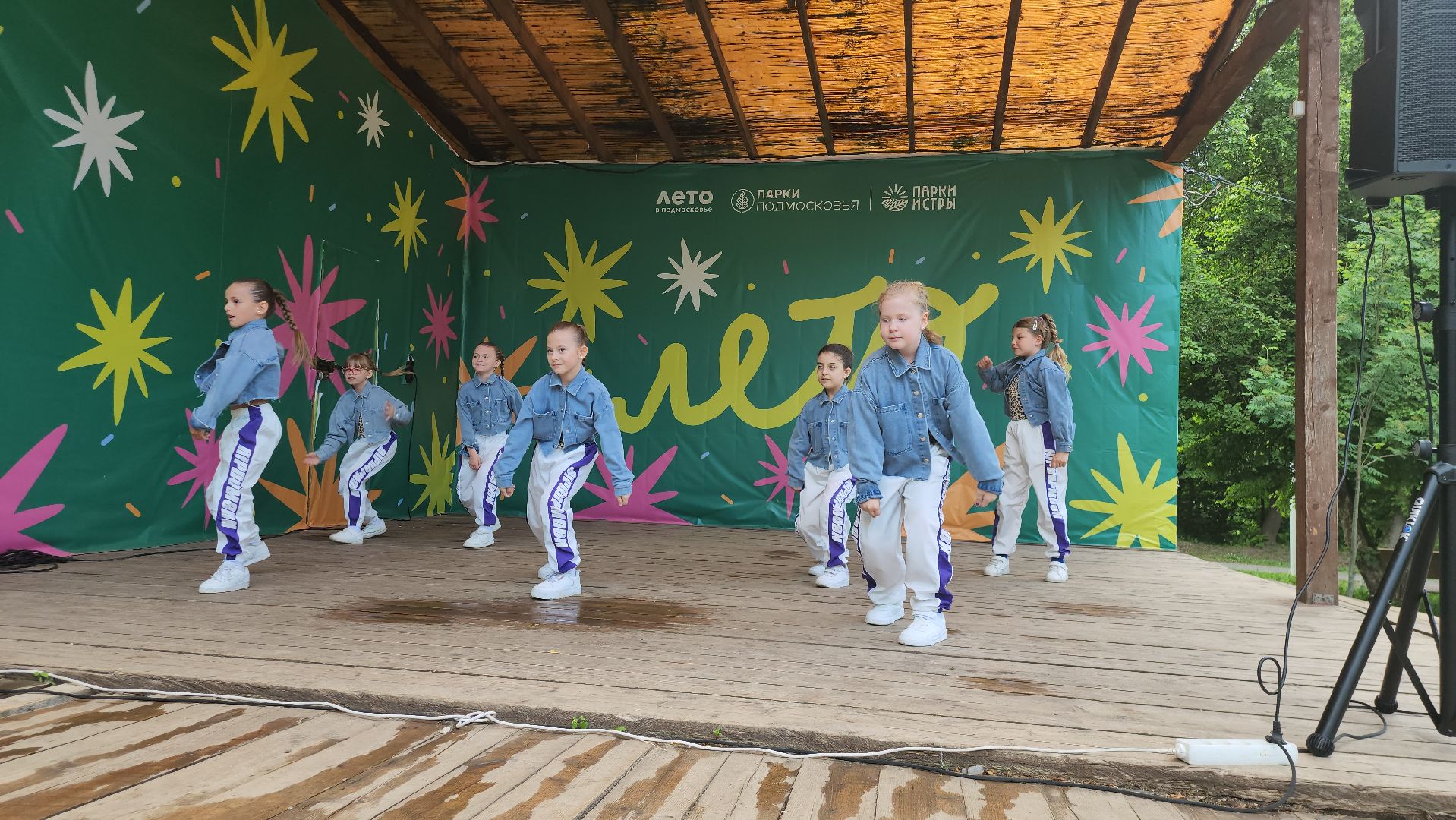 Истра, Танцы, Дети, Парк,