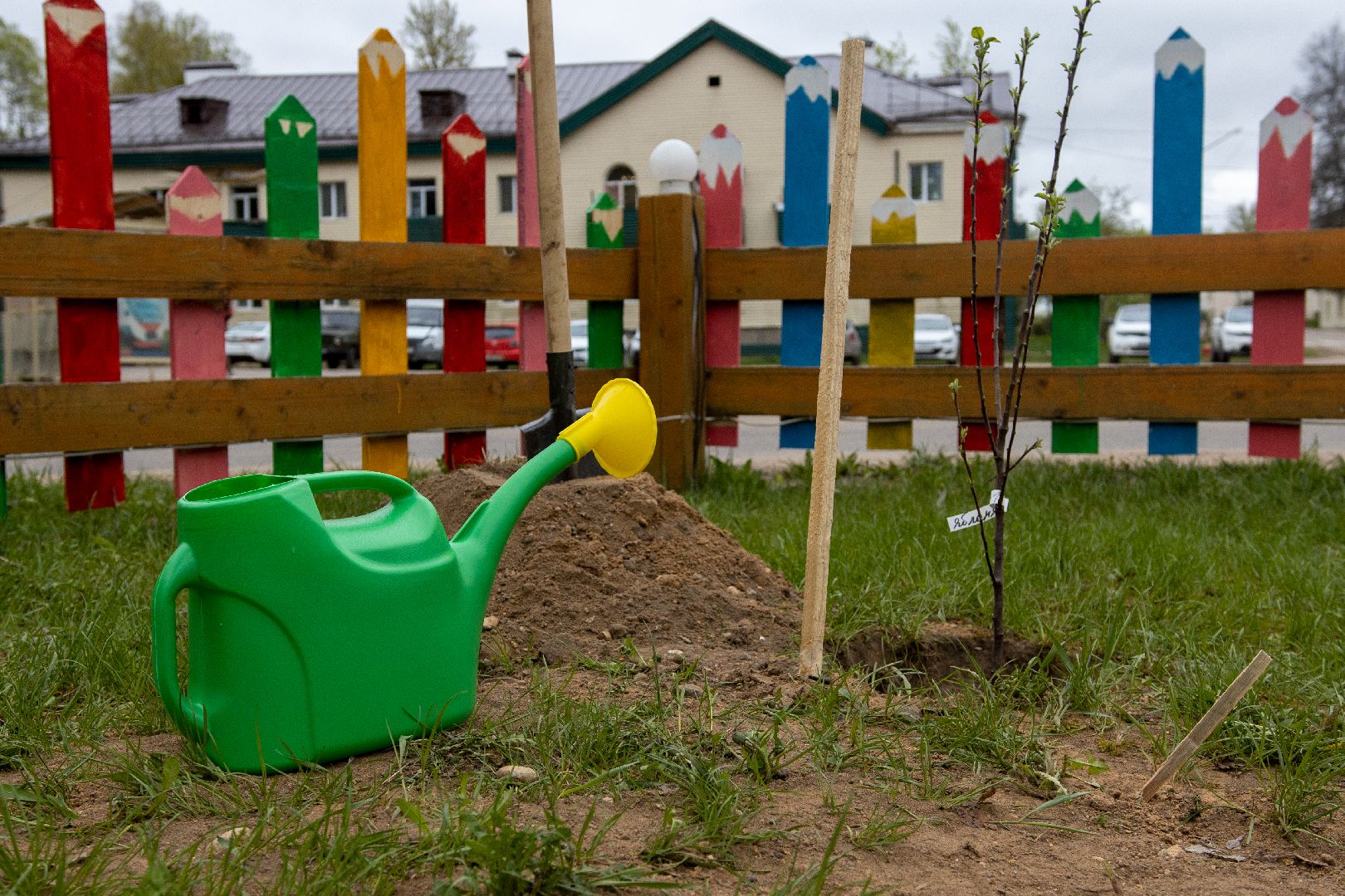 Можайск, Можайский городской округ, Подмосковье, благоустройство, экология, акция, посади дерево, парк семьи, военнослужащие, Иван Конев